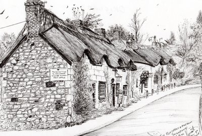 Post office and museum Brighstone I.O.W., 2008 by Vincent Alexander Booth